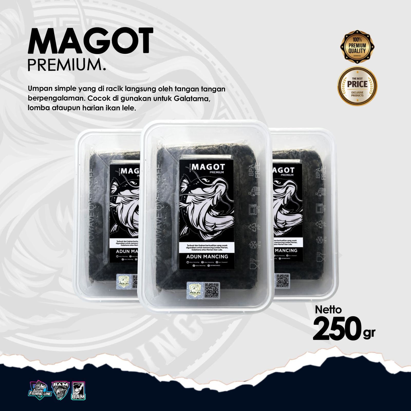 BAM Magot Premium 250gr